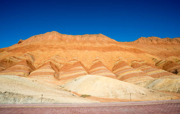 istock Beautiful Chinese zhangye danxia landform 1047627524