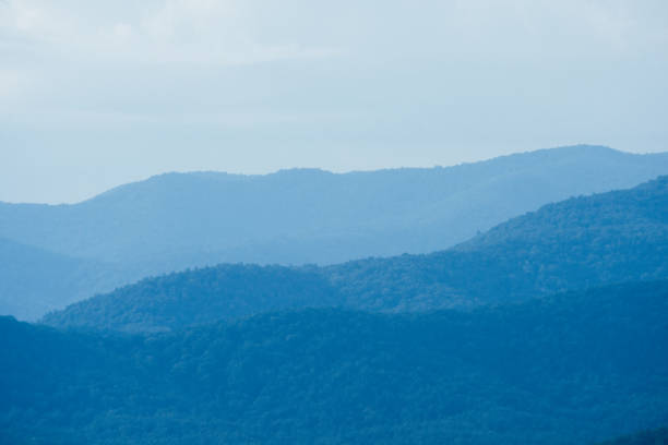 istock Scenic Georgia Blue Ridge Mountains Landscape Nature Background 1047627582