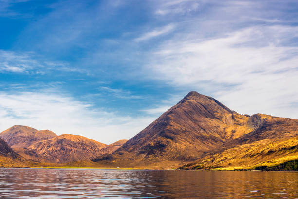 loch corusk landscapes Elgol and Loch Corusk coastal landscapes elgol beach stock pictures, royalty-free photos & images