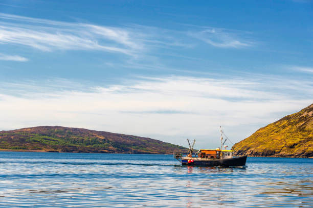 loch corusk landscapes Elgol and Loch Corusk coastal landscapes elgol beach stock pictures, royalty-free photos & images