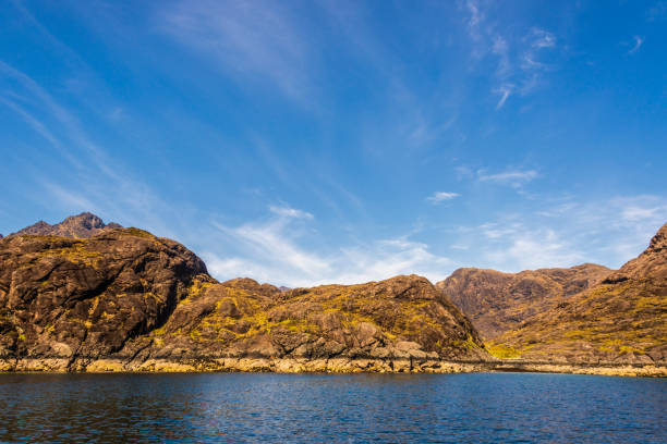 loch corusk landscapes Elgol and Loch Corusk coastal landscapes elgol beach stock pictures, royalty-free photos & images