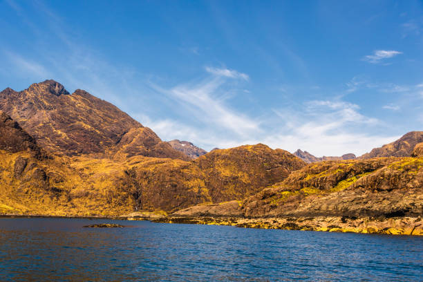 loch corusk landscapes Elgol and Loch Corusk coastal landscapes elgol beach stock pictures, royalty-free photos & images