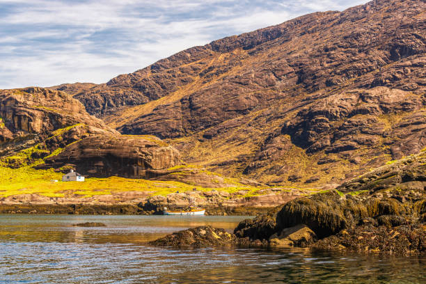 loch corusk landscapes Elgol and Loch Corusk coastal landscapes elgol beach stock pictures, royalty-free photos & images