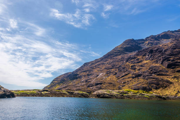 loch corusk landscapes Elgol and Loch Corusk coastal landscapes elgol beach stock pictures, royalty-free photos & images