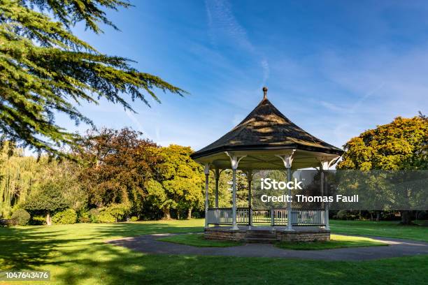 Bandstand In Wilton Park In Melton Mowbray In Leicestershire Stock Photo - Download Image Now