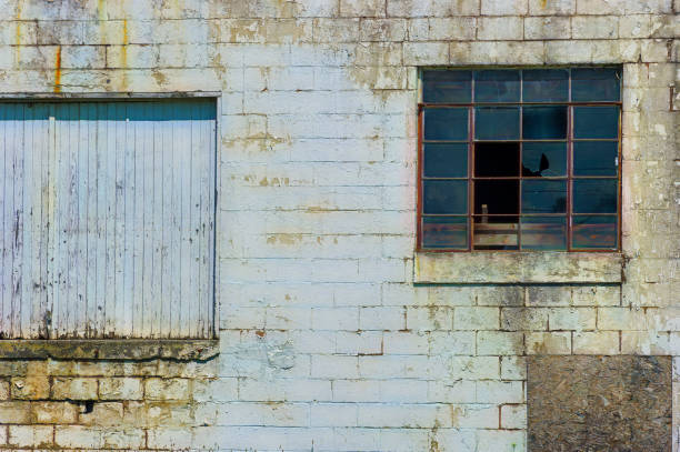 istock Close up of a Decaying brick building 1047649856