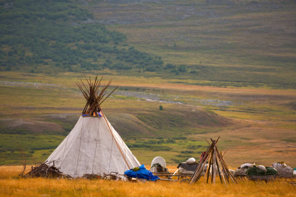 istock Nenets reindeer herders choom on a summer 1047669048