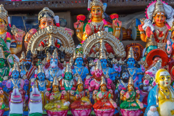 istock Display of dolls and figurines 1047676678