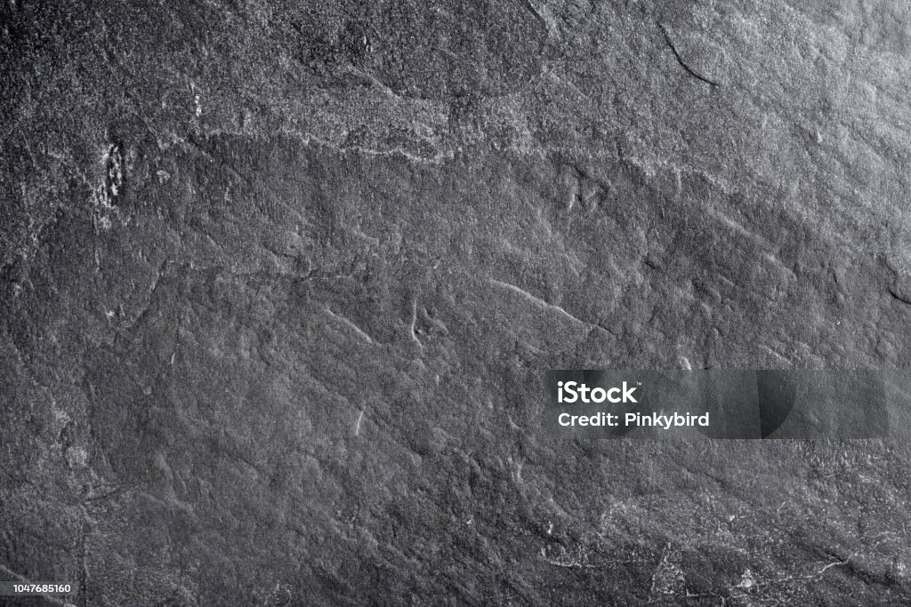 Close-up of blank slate textured background,Blackboard,Stone, Stone Material, Material, Construction Material, Slate, Slate - Rock Stock Photo