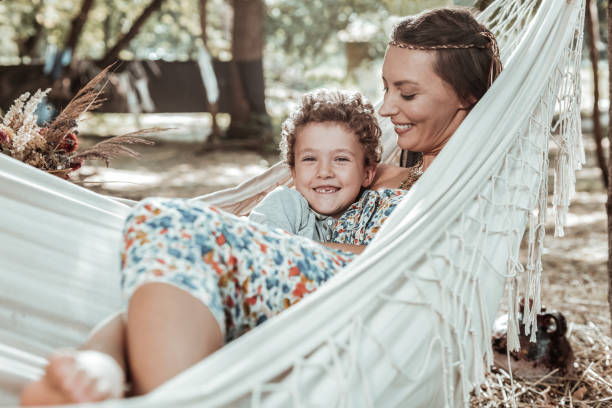 istock Sweet mother and son spending time together 1047690546