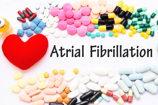 fármacos para el tratamiento de la fibrilación auricular - fibrillation fotografías e imágenes de stock