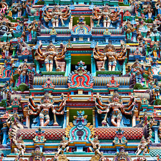 istock Relief of Menakshi Temple 1047693516