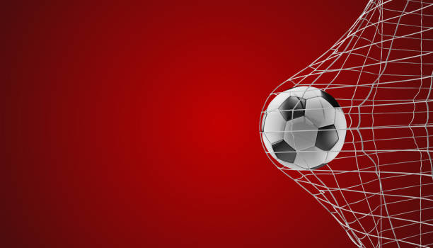 soccer ball soccer goal 3d-illustration