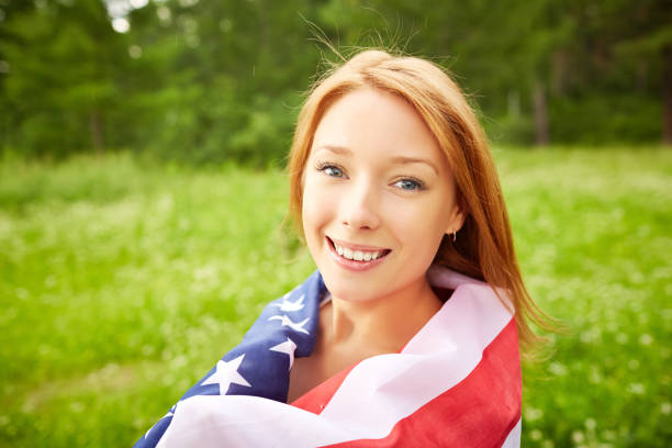 Pretty Female American