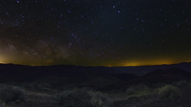 Epic Death Valley Milky Way Night Sky Astronomy Timelapse