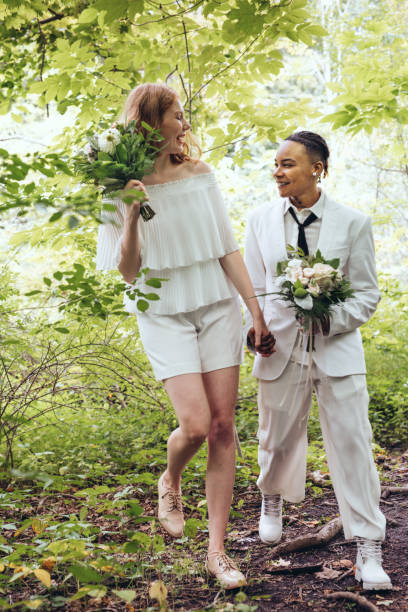istock Wedding day , LGBTQ couple 1047729010