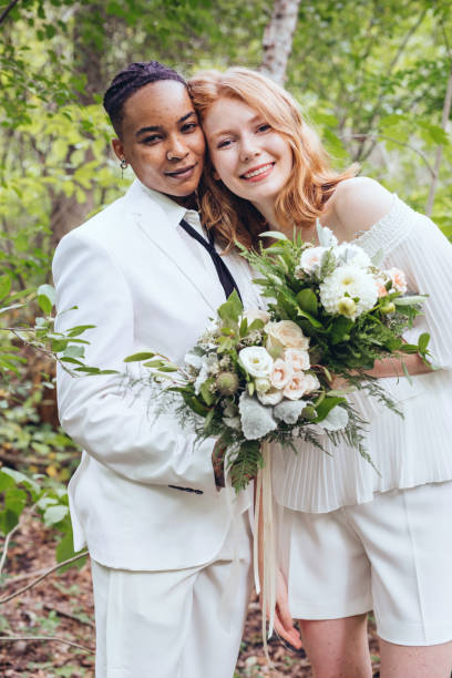 istock Wedding day , LGBTQ couple 1047729014