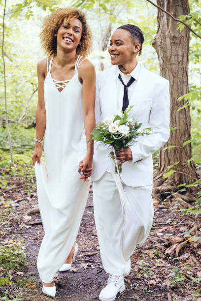 istock Wedding day , LGBTQ couple 1047729032