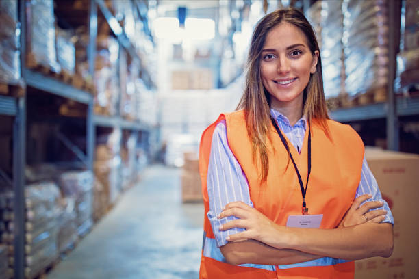 istock Portrait of warehouse manager 1047731360