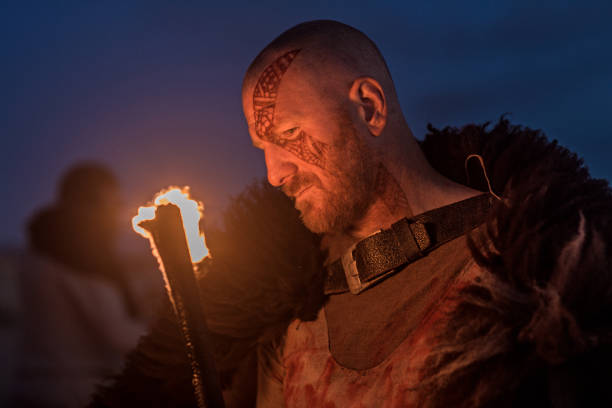 istock An individual viking warrior 1047738230