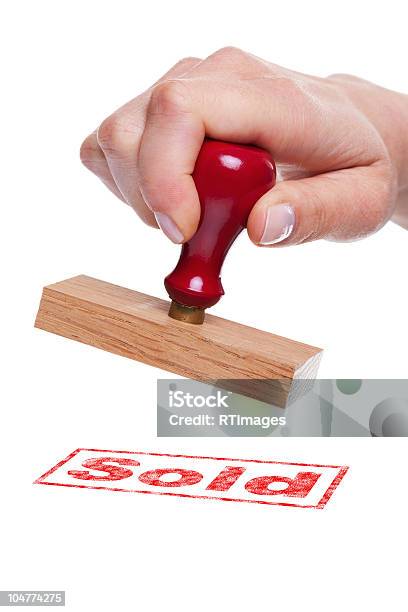 Carimbo De Sold - Fotografias de stock e mais imagens de Carimbo - Carimbo, Segurar, Fotografia - Imagem