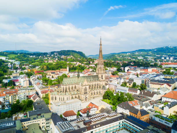 istock Linz New Cathedral, Austria 1047743302