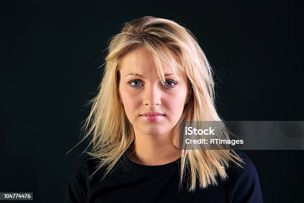 Beautiful Blonde Portrait Stock Photo - Download Image Now - Blond Hair, Bangs - Hair, Women