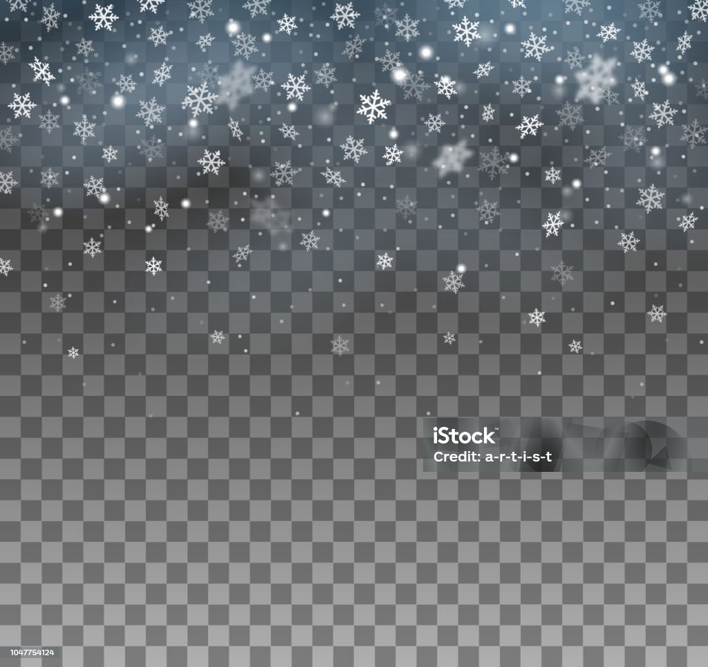 Blizzard background EPS10. File contain transparency and blending. Layered. grouped. Snowflake Shape stock vector