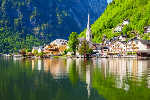 istock Hallstatt old town, Austria 1047759696