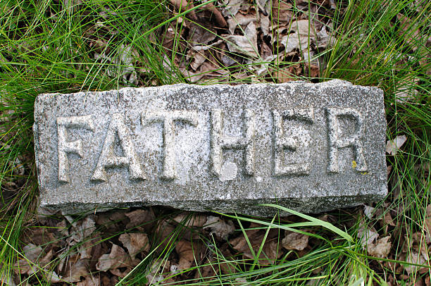 istock Tombstone of Father 104776059