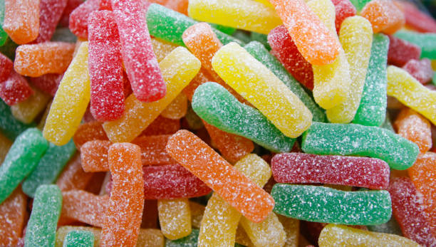 istock Texture and background of sugar candies. 1047765310