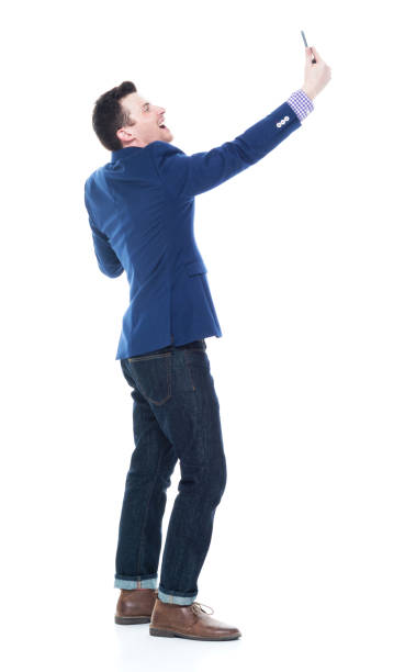 istock Handsome businessman taking a selfie 1047787986