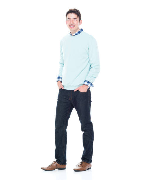 istock Handsome young man standing with hands in pocket 1047791702