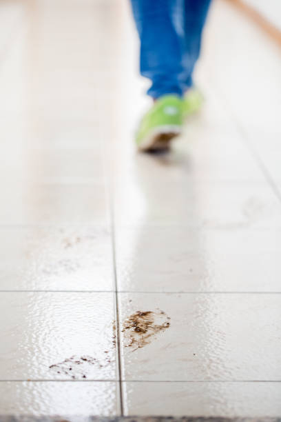 istock Leaving a Dirty Trail on Clean Floor 1047791870
