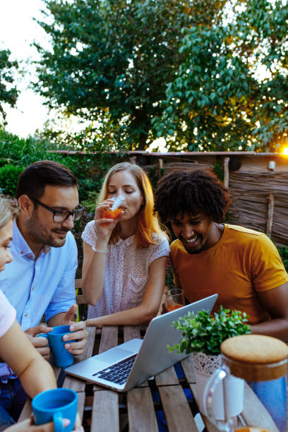 istock Group of young people hanging out 1047792116