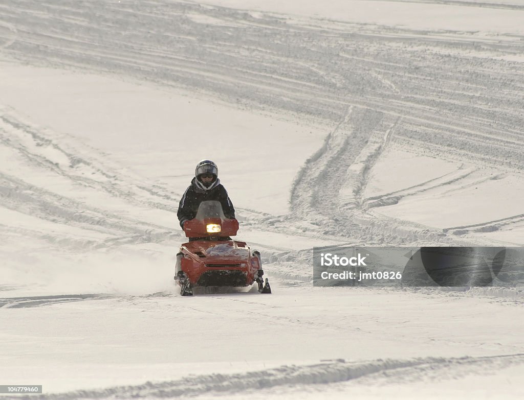 스노우 모빌 빅 집음기 산맥의 와이오밍에 - 로열티 프리 겨울 스톡 사진