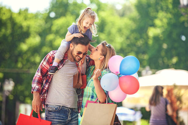 istock Family Enjoying Shopping 1047795274