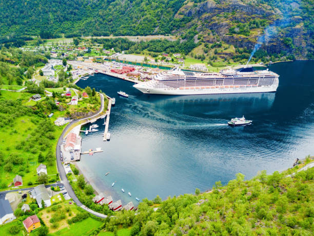 istock Flam at Sognefjord, Norway 1047798990