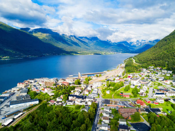 istock Andalsnes town in Norway 1047799000