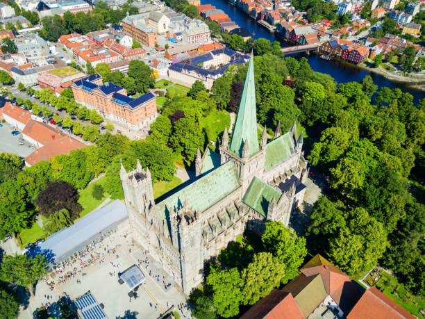 istock Nidaros Cathedral in Trondheim 1047799032