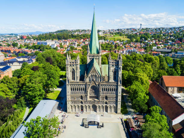 istock Nidaros Cathedral in Trondheim 1047799040