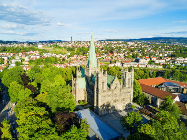 istock Nidaros Cathedral in Trondheim 1047799042
