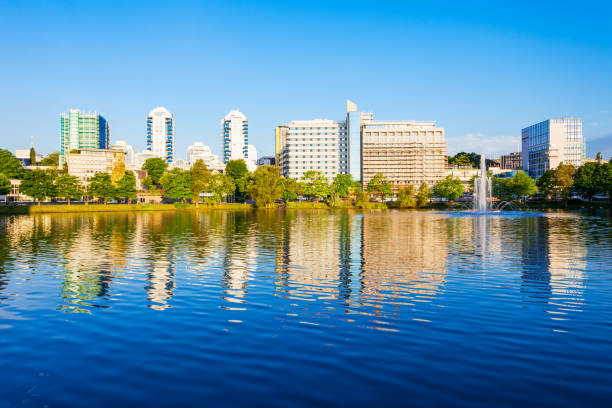 istock Stavanger Breiavatnet lake, Norway 1047799122