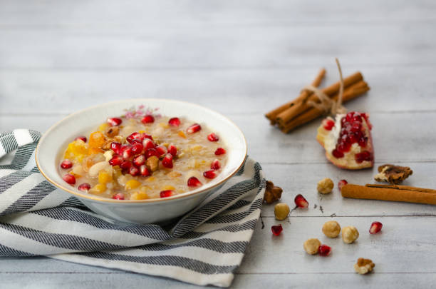 Traditional Turkish Dessert Ashure or ashura