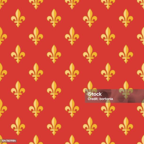 Colorful French Pattern French Seamless Pattern Stock Illustration - Download Image Now ...