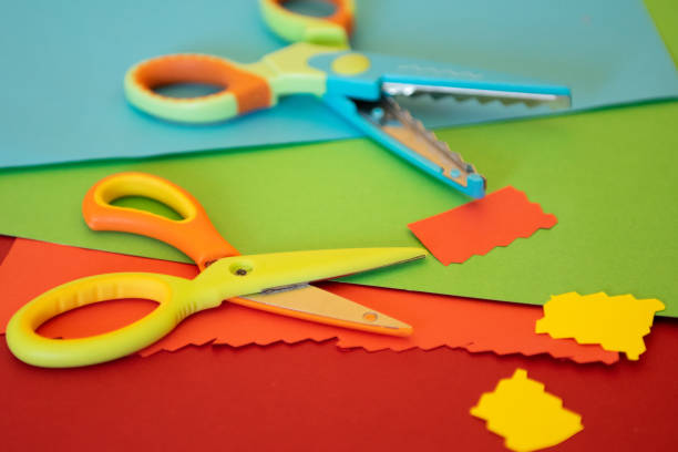 istock Craft materials for preschool activities 1047805102