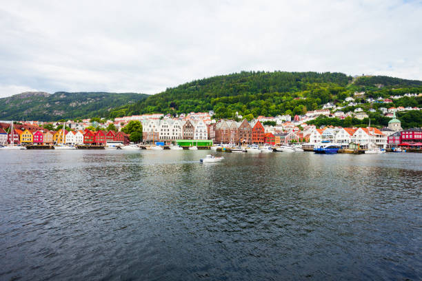 istock Bryggen dock in Bergen 1047805150