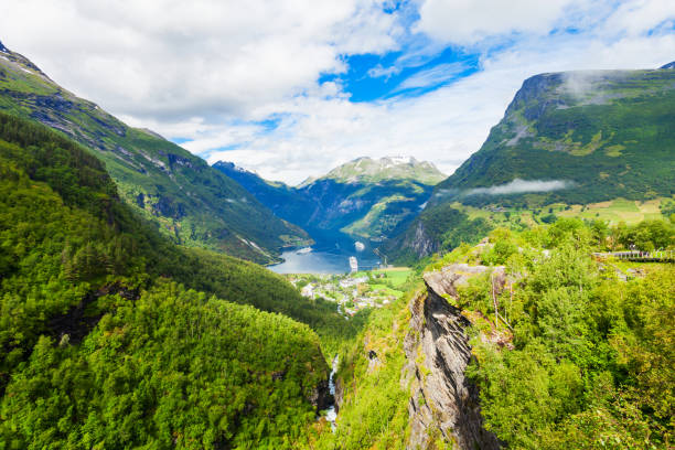 istock Geiranger at Geirangerfjord, Norway 1047805190