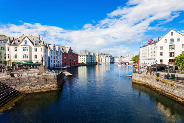 istock Alesund city centre, Norway 1047805362