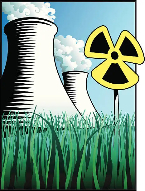 Vector illustration of Nuclear Power